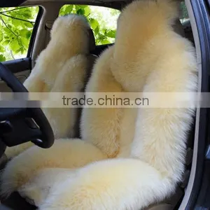Genuine Australian Lamb Skin Fur Car Seat Covers thumbnail-1