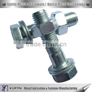 Class 4.8 Astm A307 Hex Bolt for Wind Power thumbnail-2