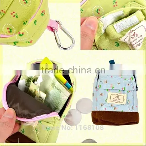 Girl Bag Women Wallet Canvas Pouch Flower Backpack Coin Purse thumbnail-1