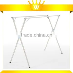2015 Modern X Adjustable Laundry Rack Stainless Steel Heavy Duty Clothes Hanging Rail for Clothes thumbnail-1
