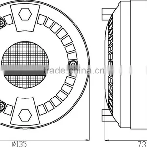 TSCT-5105 80W 120W 8 Ohm Compression Driver for Speaker Parts thumbnail-4