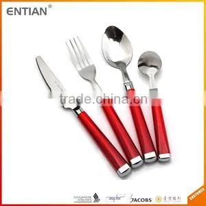 Restaurant Spoon Fork Knife Set, Spoon Fork Knife Set Plastic, Stainless Steel Spoon and Fork thumbnail-1