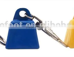 Small Cow Bell Keyring in Custom Color With Logo Printing for Promo as Gift thumbnail-6