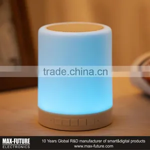 Portable Mini Music Table Lamp With Bluetooth Speaker, Wireless Bluetooth Speaker thumbnail-1