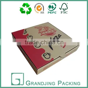 Custom Design Pizza Box With Logo Printed thumbnail-1