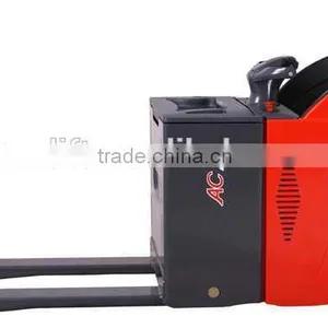 1.5TON Electric Pallet Truck With Battery Recharger Made in China Top Supplier thumbnail-1