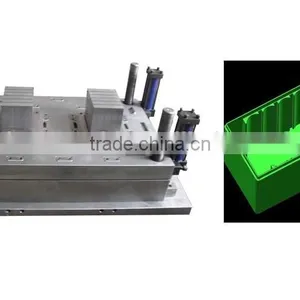 Taizhou Leen High Precision Plastic Injection Battery Crate Mould,Plastic Battery Container Mould thumbnail-2