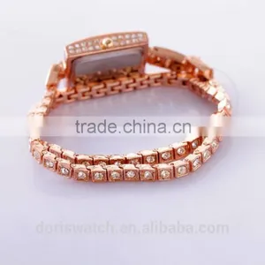Women Watches Vogue Vintage Hand Quartz Fashion Bracelet Lady Watch thumbnail-4