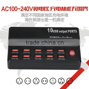 Factory Supplier Combo USB 2.0 High Speed 10 Ports HUB For Laptop PC/ 10 Ports Usb 2.0 Hub for Multi Usb Device thumbnail-2
