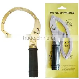 Swivel Oil Filter Wrench Carbon Steel Tool thumbnail-1