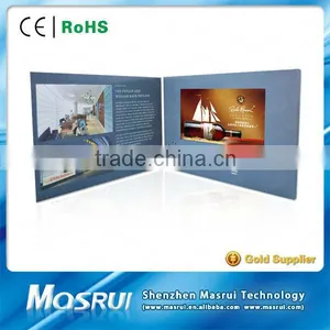 Customized Printing Products 4.3" Wedding Decorate Video Card thumbnail-1
