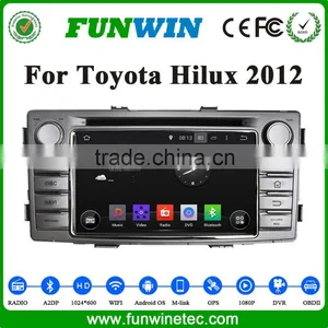 Funwin Hot Sale 2016 Car Dvd Gps Radio Player For Toyota Hilux 2012 With Car Audio System thumbnail-1