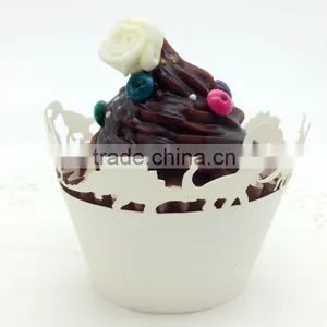 Free Sample Cut Wedding Cupcake Box Laser Cut Gift Box thumbnail-1