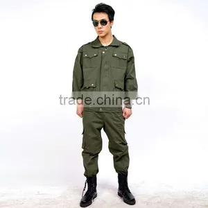 Factory Direct Supply of Green Outdoor Leisure Suit Overalls for Foreign Auto Repair Welding Camouflage Uniforms thumbnail-6