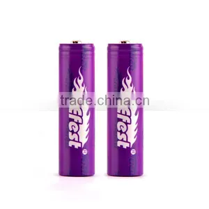 100% Genuine NEW Efest IMR 18650 3.7v 3100mAh 20A Efest Vape Mod BATTERY Flat Top & Free Efest H2 Case thumbnail-2