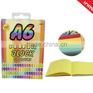 Small A6 Size Custom Printed Recycle Color Paper Notebook thumbnail-1