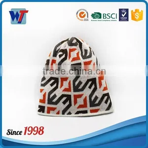 Wholesale Promotional Winter Knit Hat Applique Lovely Girl Beanie Hat thumbnail-1
