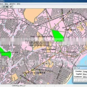 Congo Digital Mapinfo Tab Map ESRI Shp Format Map thumbnail-1