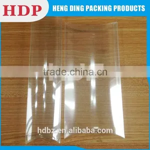 Custom Plastic Pillow Box With Handle thumbnail-2