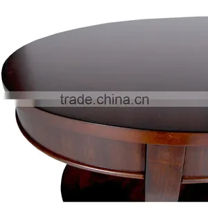 Hobby Lobby Furniture Wooden Round Table Top Coffee Table thumbnail-3