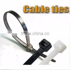 50 Lbs 6 Inch Long 100 Pack Nylon Cable Tie thumbnail-1