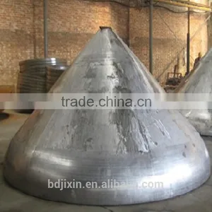 Conical Stamping Steel Dish End , ISO Carbon Steel Pipe Fitting thumbnail-1