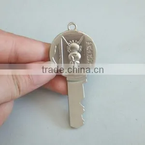 Promotional Zinc Alloy Keyrings Metal Key Holders thumbnail-5