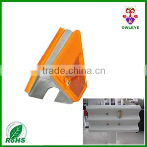 Reflective Guardrail Delineator Reflector, Road Marking Product Guardrail Reflector,yellow Reflector thumbnail-1