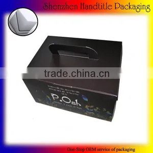 Thick Rigid OEM Printed Logo Rectangle Folding Paper Box thumbnail-2