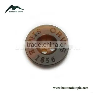 Brown Horn Buttons for Coats thumbnail-1