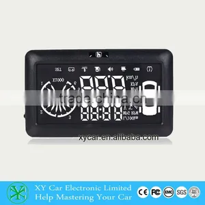 3 Inch Car Obd2 HUD Display the Speed Engine Water Temperature Voltage(XY-HUD204) thumbnail-4