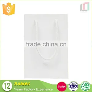 Factory Custom Logo Printing White Kraft Paper Garment Bag thumbnail-3