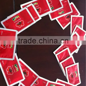 Tomato Paste Sauce Ketchup Factory 50g 70g 100g Double Concentrated Sachet thumbnail-3