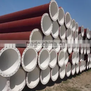 EN 10219 Double Flanged Dredging Pipe /SSAW Steel Pipe thumbnail-1