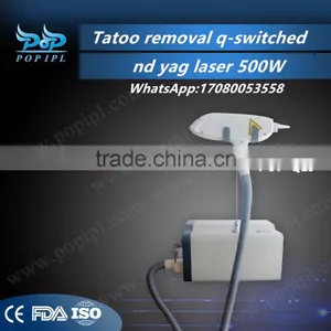 POP-QL5 Q-switch Laser Tattoo Removal System With 3 Nozzle /Tattoo Removal Laser thumbnail-5
