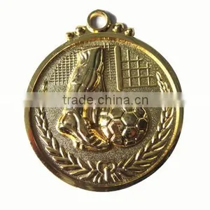 Gold Color Football Medals thumbnail-1