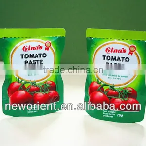 Bright Red 28-30% Brix Sachet Tomato Paste/sauce Package thumbnail-3