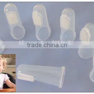 Food Grade Silicone Baby&infant Finger Tooth Brush thumbnail-1