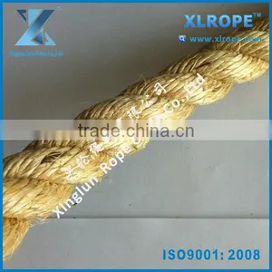 3strand 38mm Manila Rope for Sale/ China Manila Rope / Natural Sisal Rope thumbnail-2