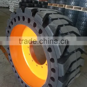 China Solid Tire Factory Price 12-16.5 33x12-20 Tractor Tire With Long Warranty thumbnail-3