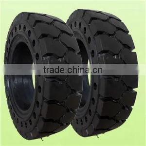 11.00-20 Press-on Solid Tire, Solid Rubber Tires for Trailers, Atv Tire thumbnail-1