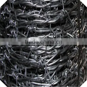 High Quality Cheap Galvanized Barbed Wire / 12mm Barbed Distance Barbed Wire thumbnail-5