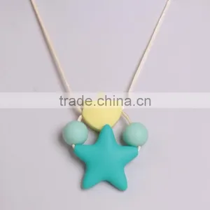 BPA Free Food Grade Baby Teething Bracelets Wholesale Druzy Pendants thumbnail-5