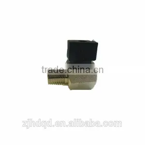 1/4" 3/8" 1/2" Npt Bspt Male Brass Mini Ball Valve thumbnail-6
