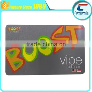 CR80 Size Silkscreen Printing Silver Plate Metallic PVC Business Cards thumbnail-1