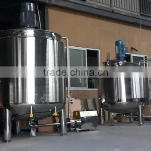 Industrial Steel Jacketed Cake Slurry Mixer With Pumps thumbnail-4