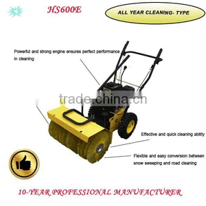 Floor Sweeper Machine Type and Electronic Industry Industry Used Floor Scrubbing Machine,6.5 HP Gasoline 60 cm Road Sweeper thumbnail-3