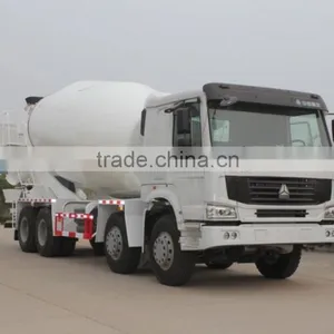 12 Cubic Meters HOWO 8X4 Concrete Mixer Truck 336hp ZZ5317GJBN3261 thumbnail-2