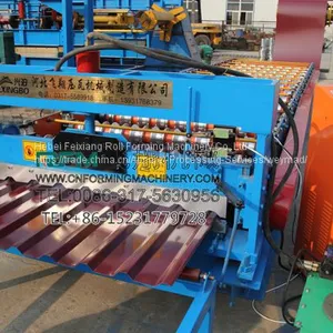 Color Coated Roofinng Roll Forming Machine thumbnail-4