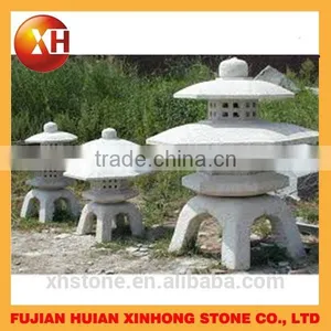 Small Gray Maru Yukimi Lantern Decorative Pagoda thumbnail-4
